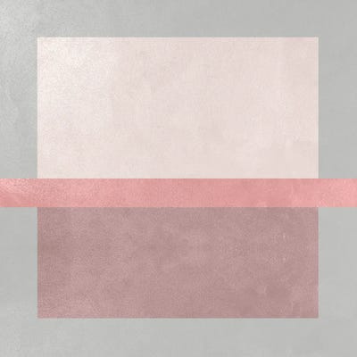 Abstract Rose Square II by Helo Moraes canvas print