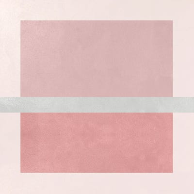 Abstract Rose Square I by Helo Moraes canvas print