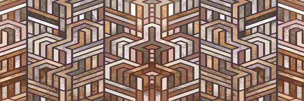 Abstract Shapes & Patterns: Abstract Fendi Pattern II by Helo Moraes