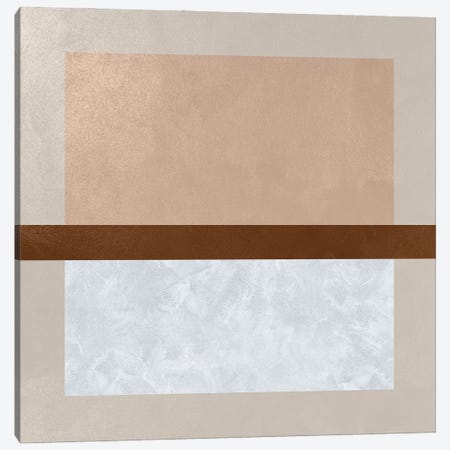 Abstract Fendi Square I Canvas Print #HMS185} by Helo Moraes Canvas Wall Art