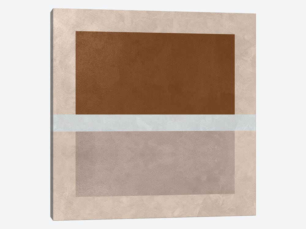 Abstract Fendi Square III by Helo Moraes 1-piece Canvas Artwork