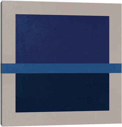 Abstract Luxury Square I Canvas Art Print - Similar to Mark Rothko