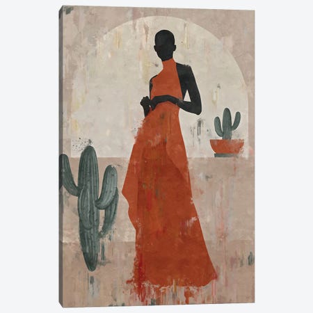 Abstract Ceramics Girl I Canvas Print #HMS239} by Helo Moraes Canvas Print