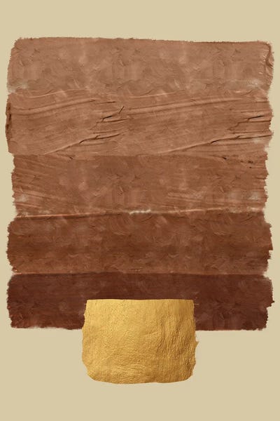 Similar To Mark Rothko: Brush Gold I by Helo Moraes