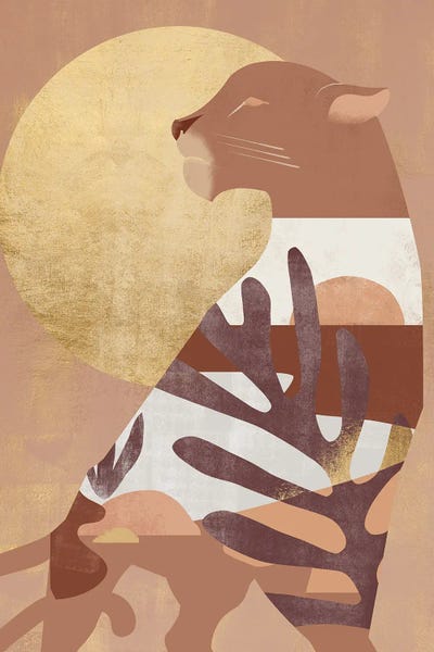 Abstract Dune Puma I