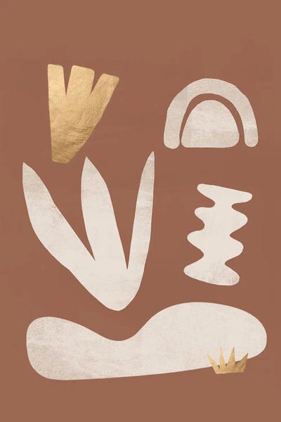 2025 | Mocha Mousse: Abstract Dune Shape II by Helo Moraes