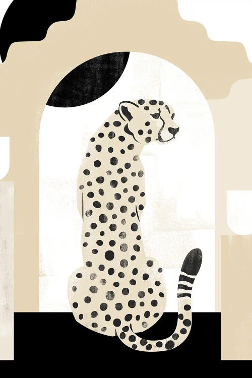 Abstract Minimalism Cheetah I