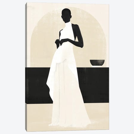 Abstract Minimalism Girl III Canvas Print #HMS345} by Helo Moraes Canvas Wall Art
