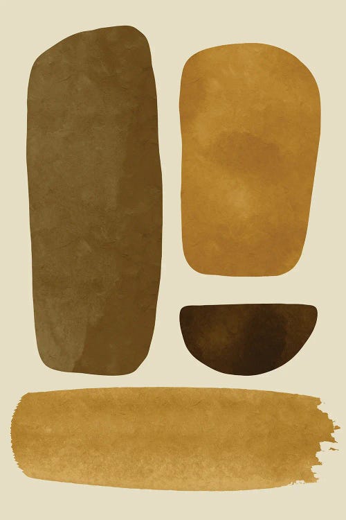 Abstract Mustard Shape II