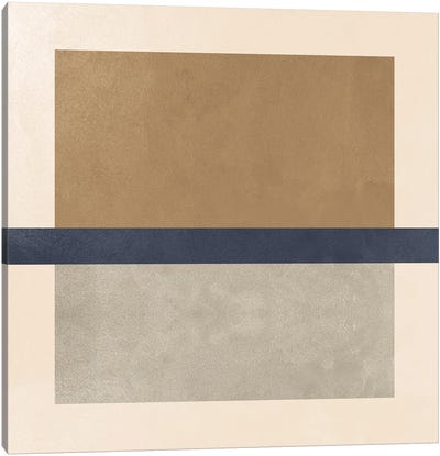 Abstract Queen Square II Canvas Art Print - Similar to Mark Rothko