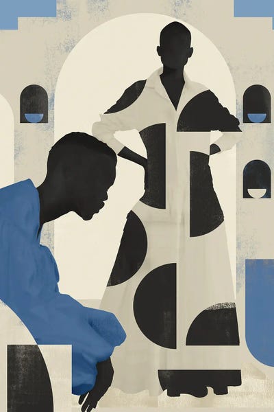 Abstract Sky Girl IV