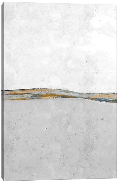 Abstract White Diptych I Canvas Art Print - Helo Moraes
