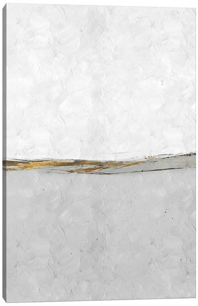 Abstract White Diptych II Canvas Art Print - Similar to Mark Rothko