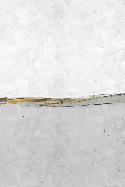 Large Modern Art - Canvas Prints: Abstract White Diptych II by Helo Moraes