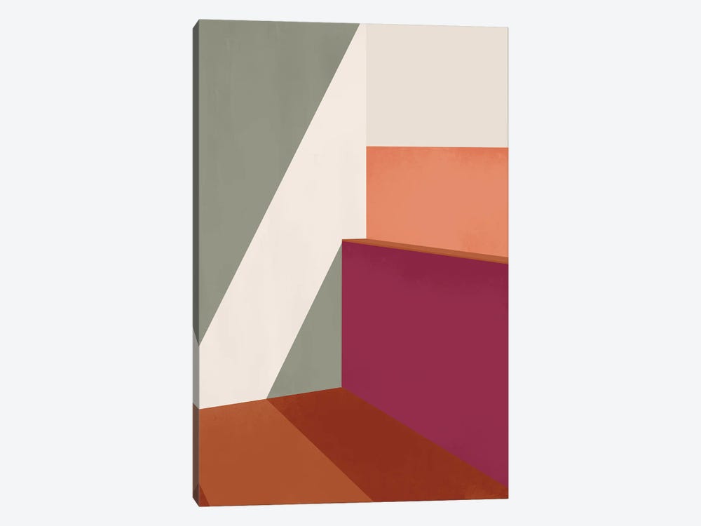 Abstract Colors Geometric III by Helo Moraes 1-piece Art Print