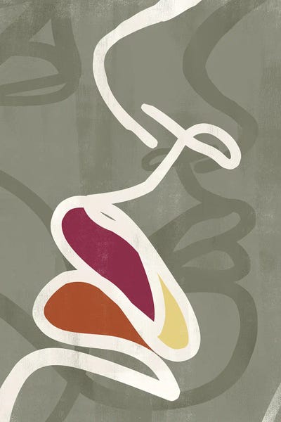 Abstract Colors Face I