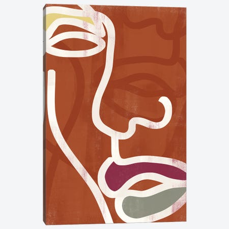 Abstract Colors Face II Canvas Print #HMS559} by Helo Moraes Canvas Artwork