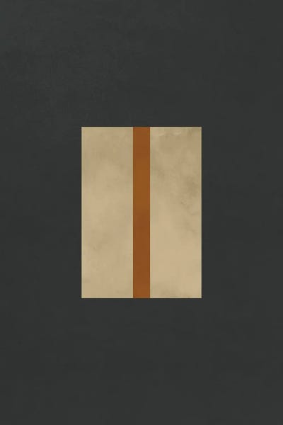 Abstract Square XXIV by Helo Moraes framed canvas print