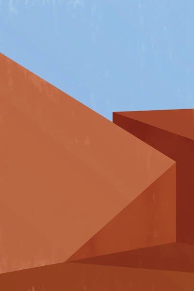 Abstract Caramel Geometric II