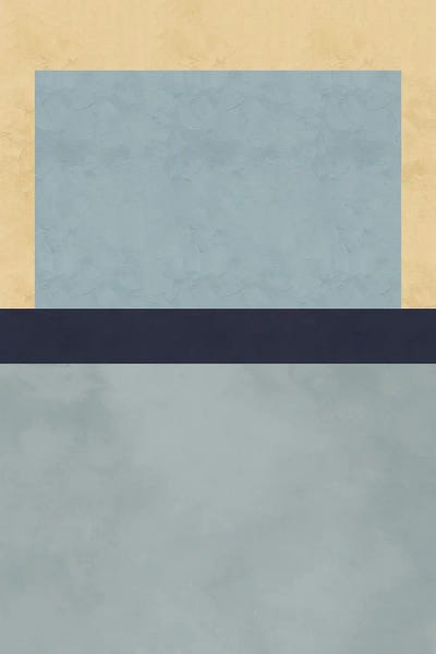 Abstract Square XXVI by Helo Moraes canvas print