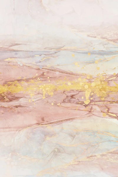 Abstract Marble I by Helo Moraes framed canvas print