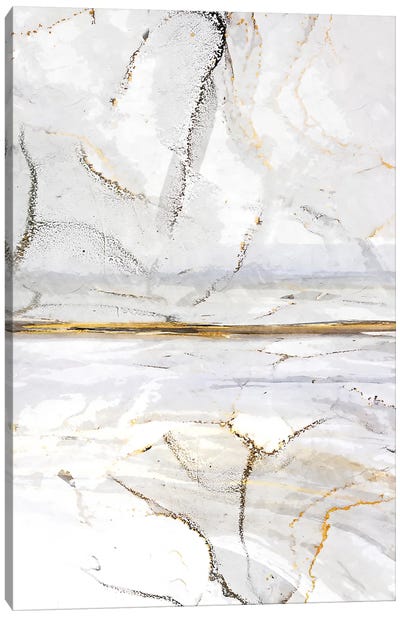 Abstract Marble II Canvas Art Print - Helo Moraes