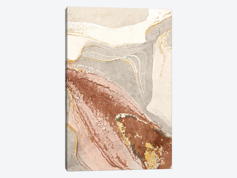 Abstract Marble VII by Helo Moraes 1-piece Canvas Wall Art