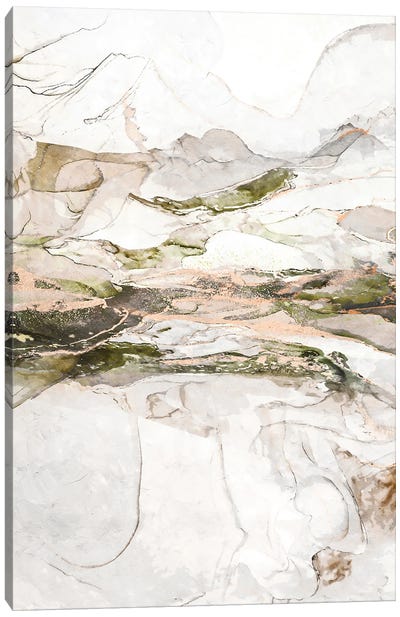 Abstract Marble VIII Canvas Art Print - Helo Moraes