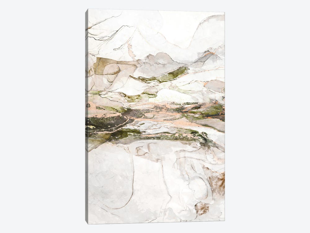 Abstract Marble VIII by Helo Moraes 1-piece Canvas Print