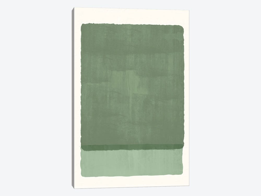 Minimal Green by Helo Moraes 1-piece Canvas Wall Art