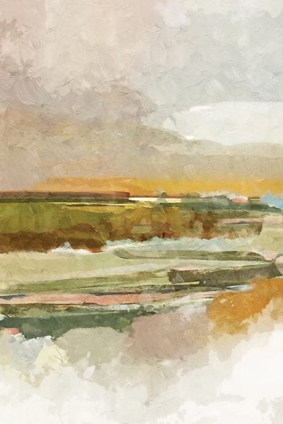 Neutrals: Abstract Marble IX by Helo Moraes