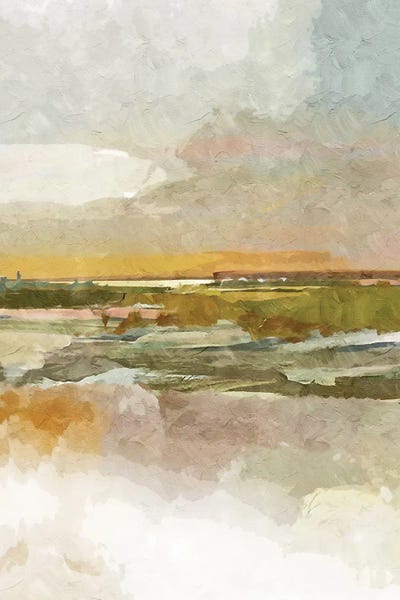 Abstract Marble X by Helo Moraes framed canvas print