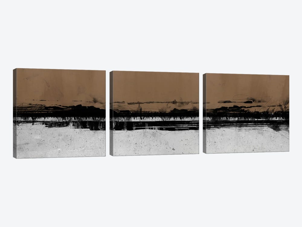 Abstract Marble XXIII by Helo Moraes 3-piece Canvas Wall Art