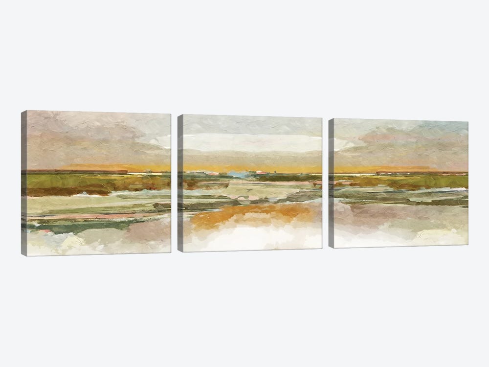 Abstract Marble XXIV by Helo Moraes 3-piece Art Print