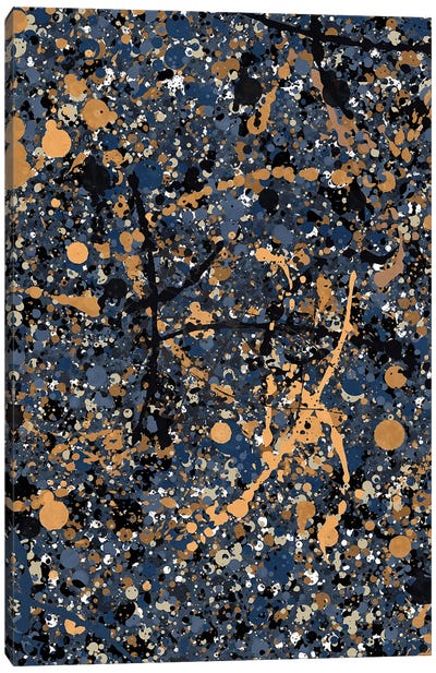 Pollock III Canvas Art Print - Helo Moraes