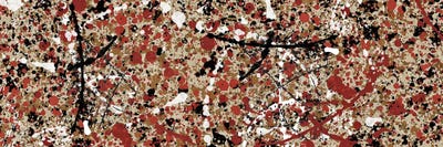 Pollock X by Helo Moraes acrylic art print