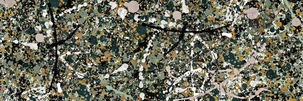 Abstract Expressionism: Pollock XI by Helo Moraes