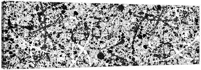 Pollock XV Canvas Art Print - Black & White Graphics & Illustrations