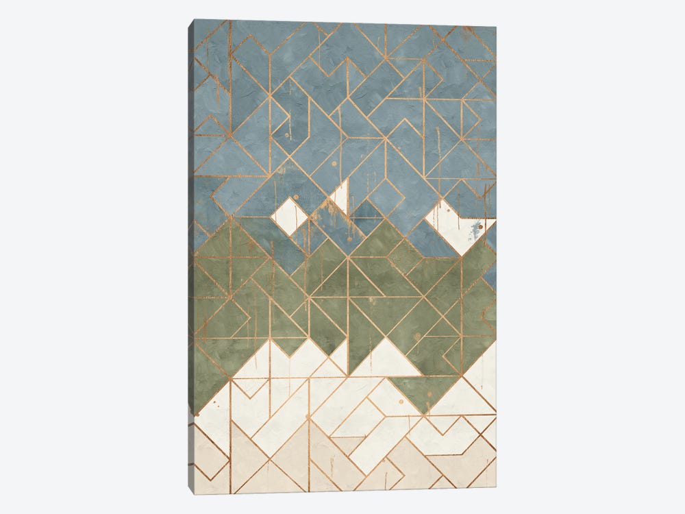 Geometric I by Helo Moraes 1-piece Canvas Art