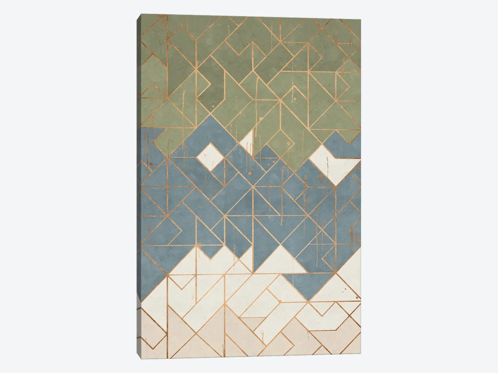 Geometric II by Helo Moraes 1-piece Canvas Print