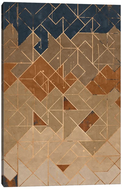 Geometric III Canvas Art Print - Helo Moraes