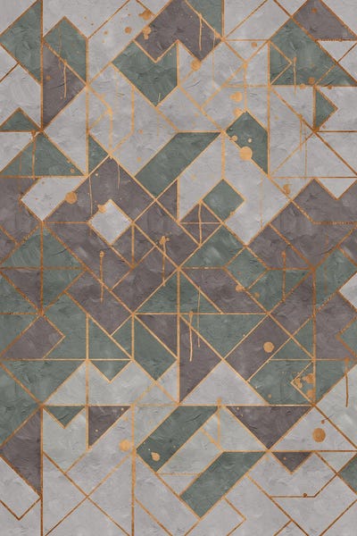 Geometric VI by Helo Moraes canvas print