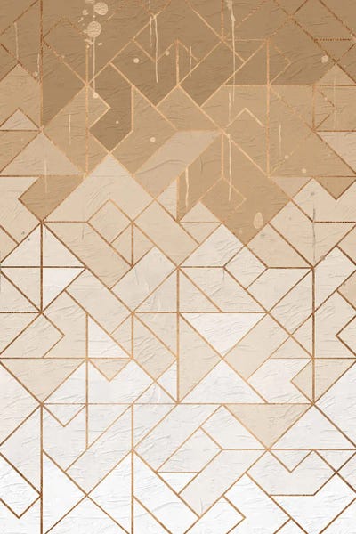 Geometric VII by Helo Moraes canvas print