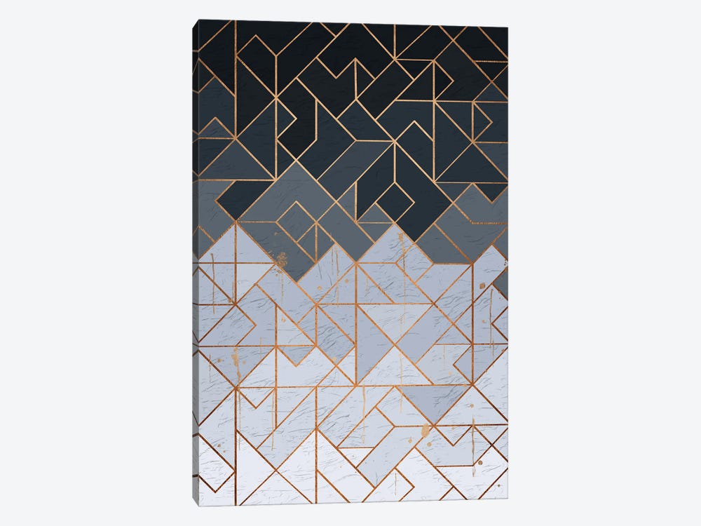 Geometric XI by Helo Moraes 1-piece Canvas Print