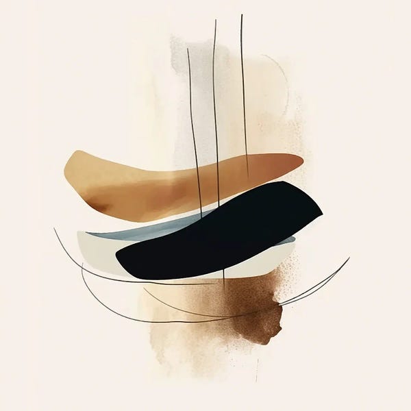 Large Modern Art - Canvas Prints: Brush XXXVIII by Helo Moraes