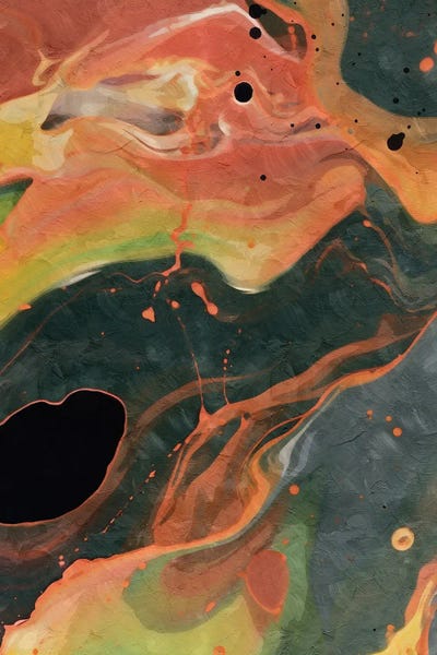 Office: Abstract Marble Color I by Helo Moraes