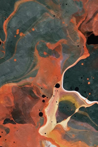 Office: Abstract Marble Color II by Helo Moraes