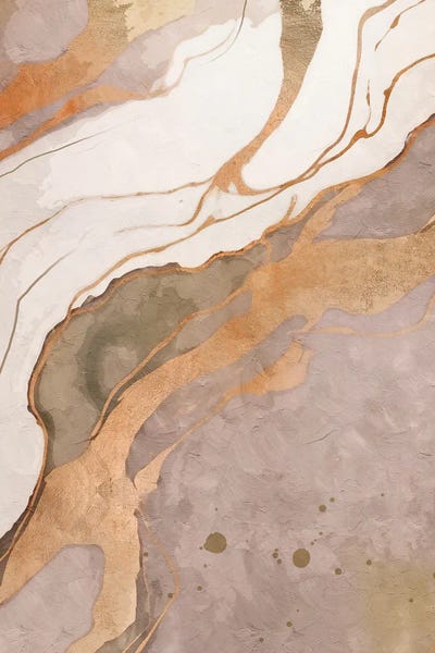 Office: Abstract Marble Grey II by Helo Moraes