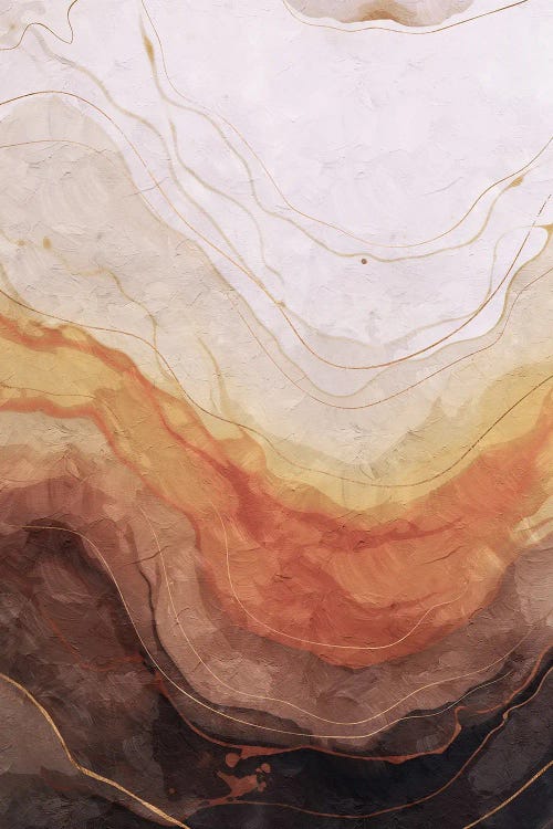 Abstract Marble Wave I