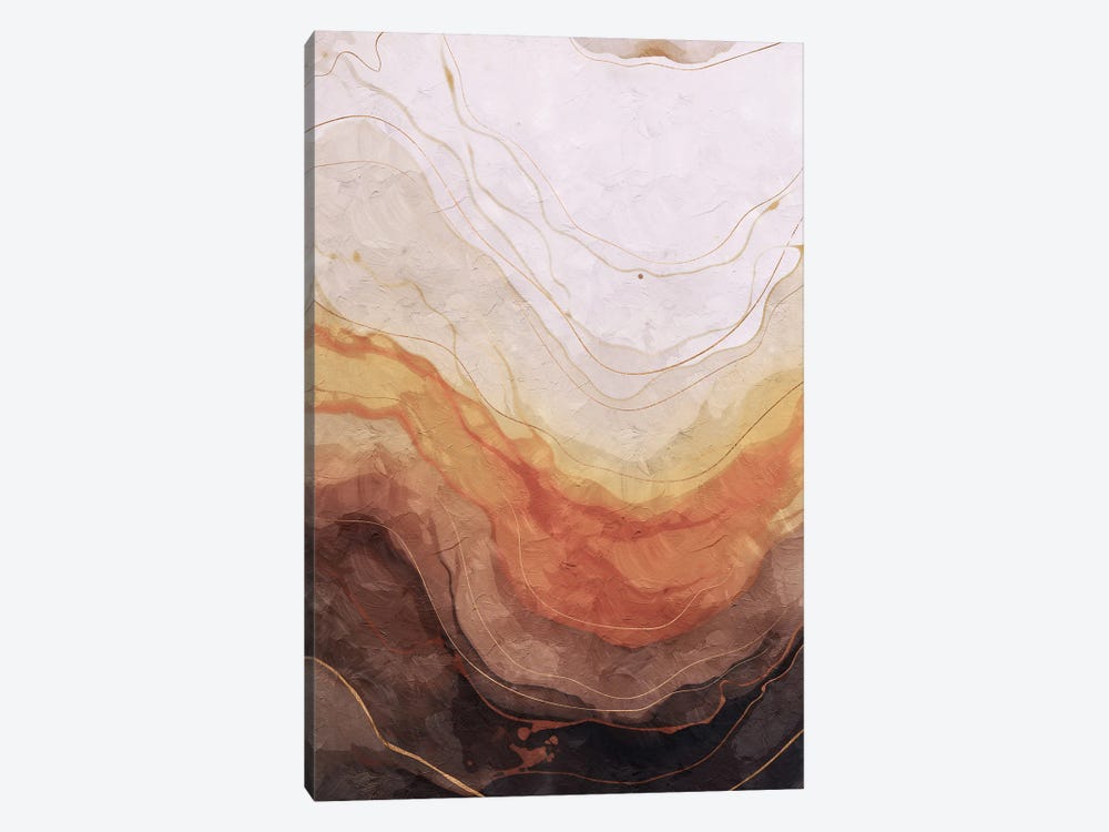 Abstract Marble Wave I by Helo Moraes 1-piece Art Print